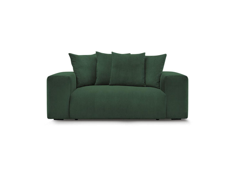 Canapé Droit Fixe 2 Places - Voltaire - Velours Côtelé