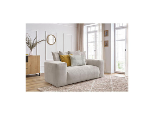 Canapé Droit Fixe 2 Places - Voltaire - Velours Côtelé