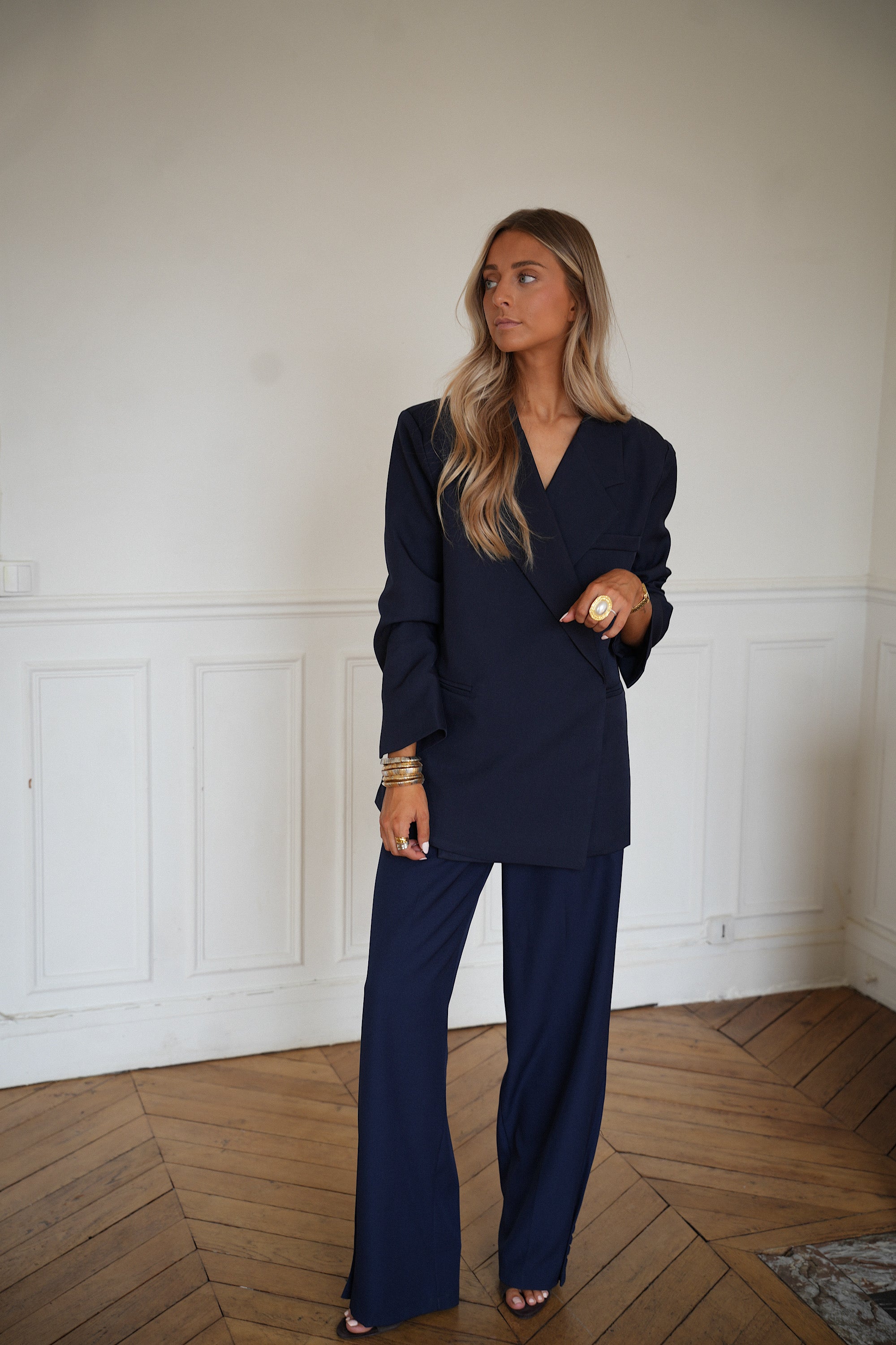 Blazer Oversize Shana - Marine