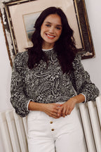 Blusa Henriette Bandana Kaki