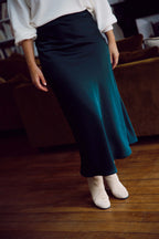 Skirt Rose Satin Forest