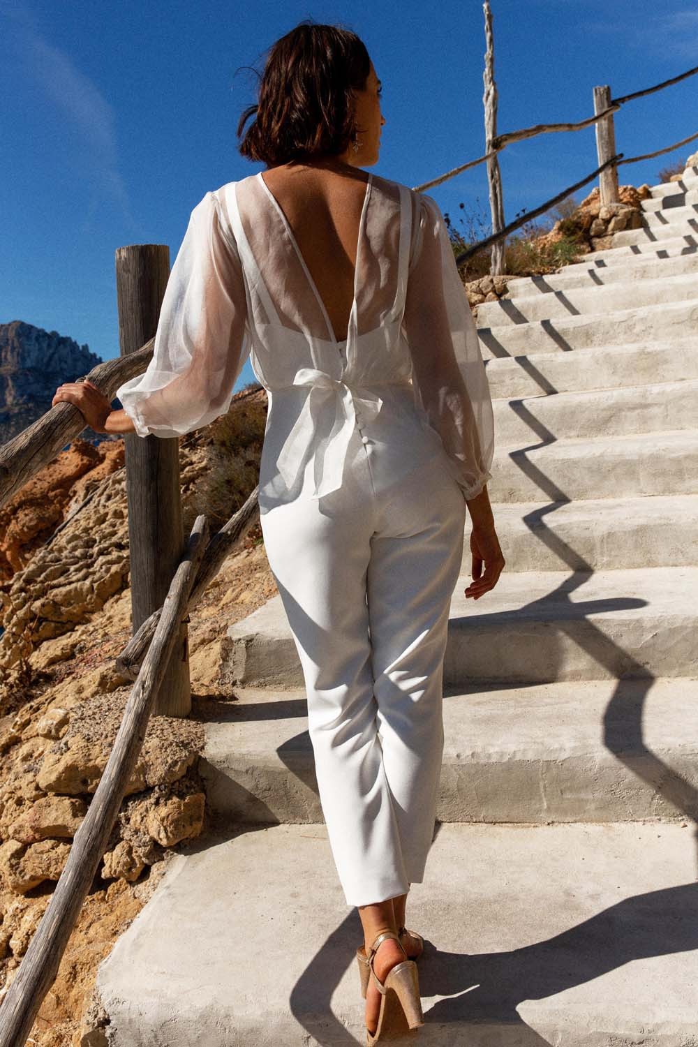 Aurore White Jumpsuit