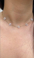 Flower necklace