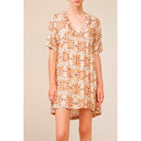 Suncoo - Asymmetric dress - Beige and ecru