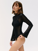 Body Crazy Rib Col Montant