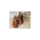 Chaussures Bottillons Adonis Bout Golf - Cuir Cognac - Mixte