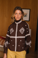 Blouse Bertille - Chocolat