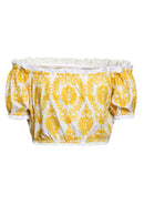 TOP JENNA - YELLOW EMBROIDERY
