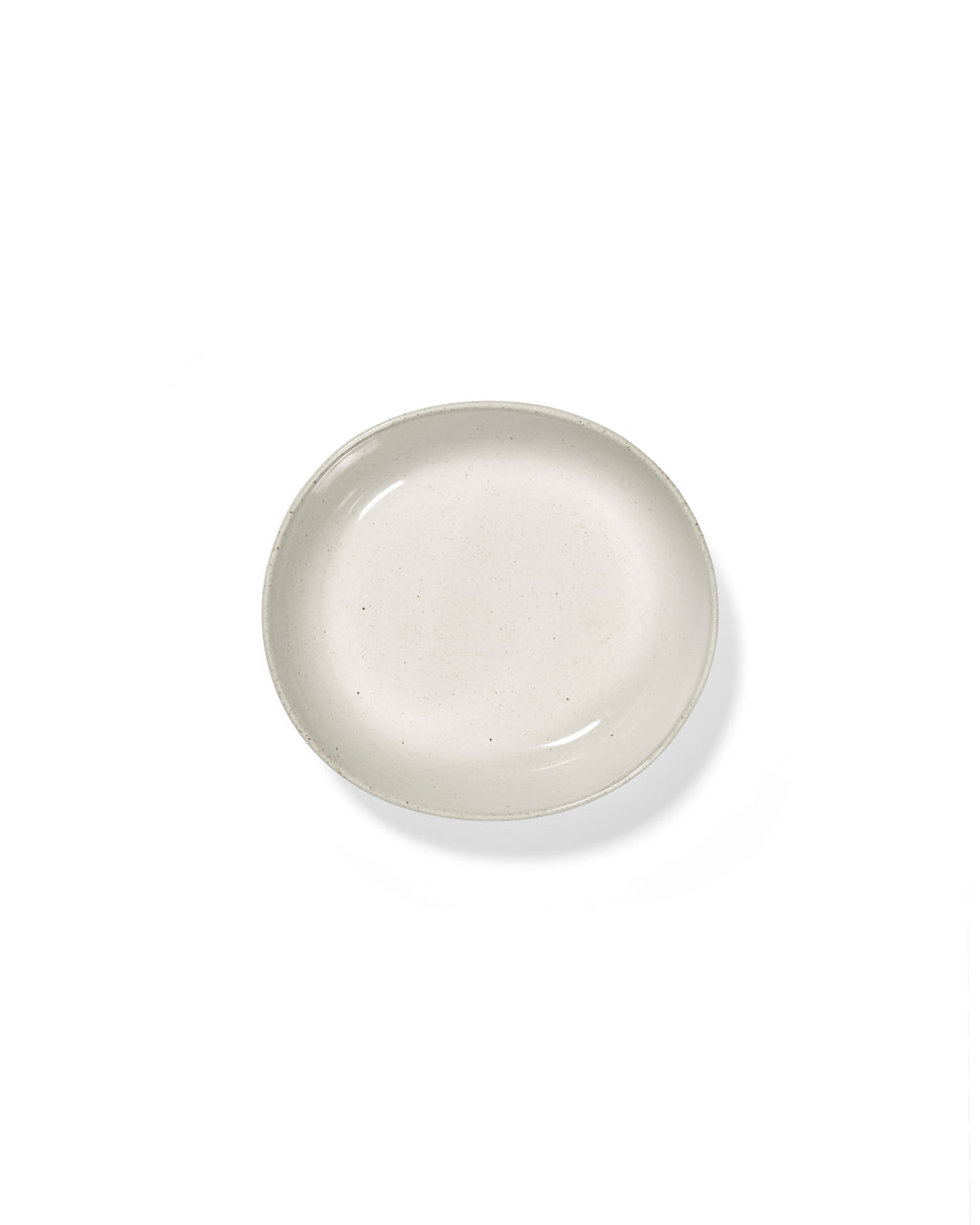 Out Of Lines - Lot De 2 Assiettes Creuses - S - Grès - Blanc Cassé