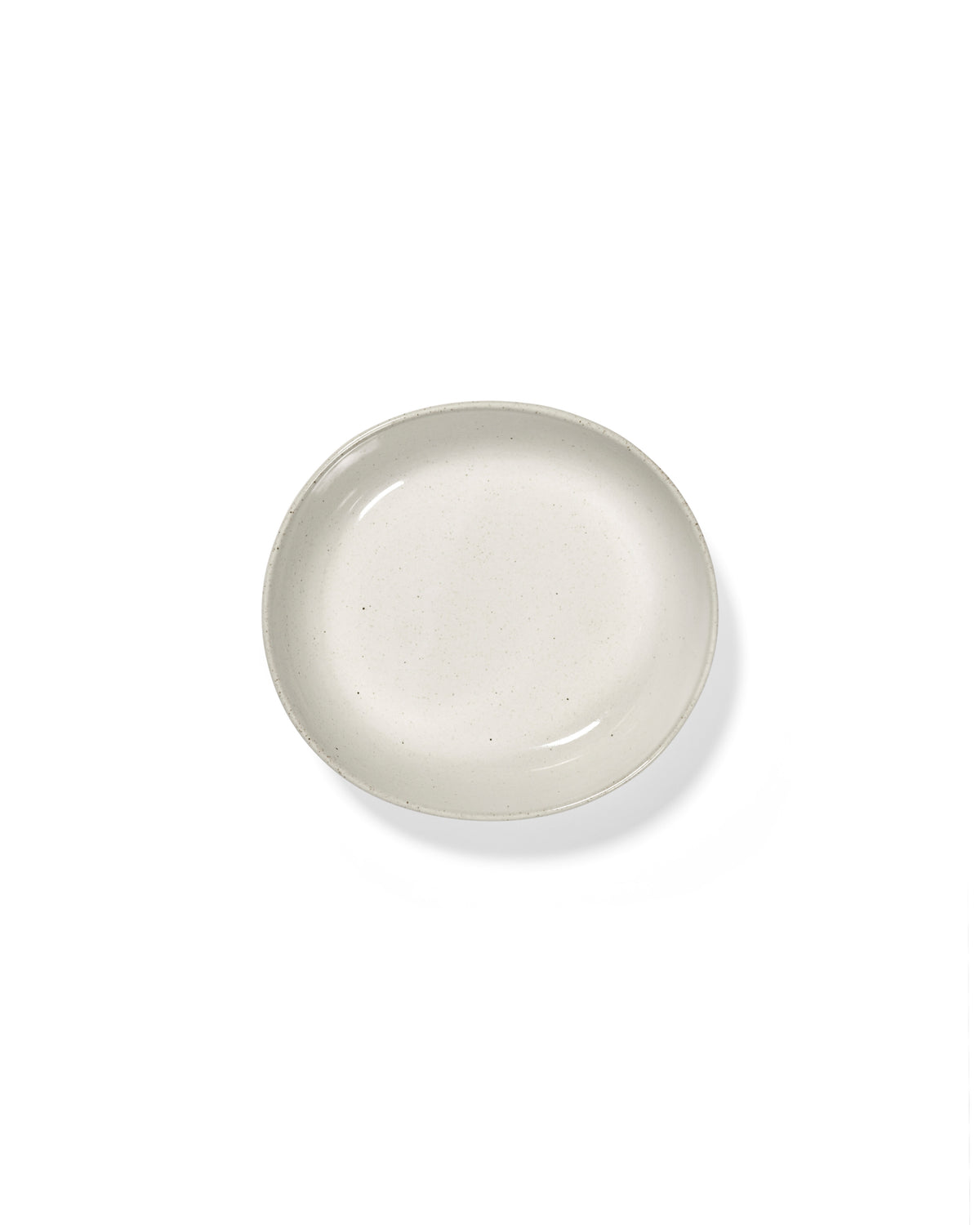 Out Of Lines - Lot De 2 Assiettes Creuses - S - Grès - Blanc Cassé