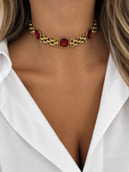 Collier Choker Barbara - Plusieurs Couleurs Disponibles