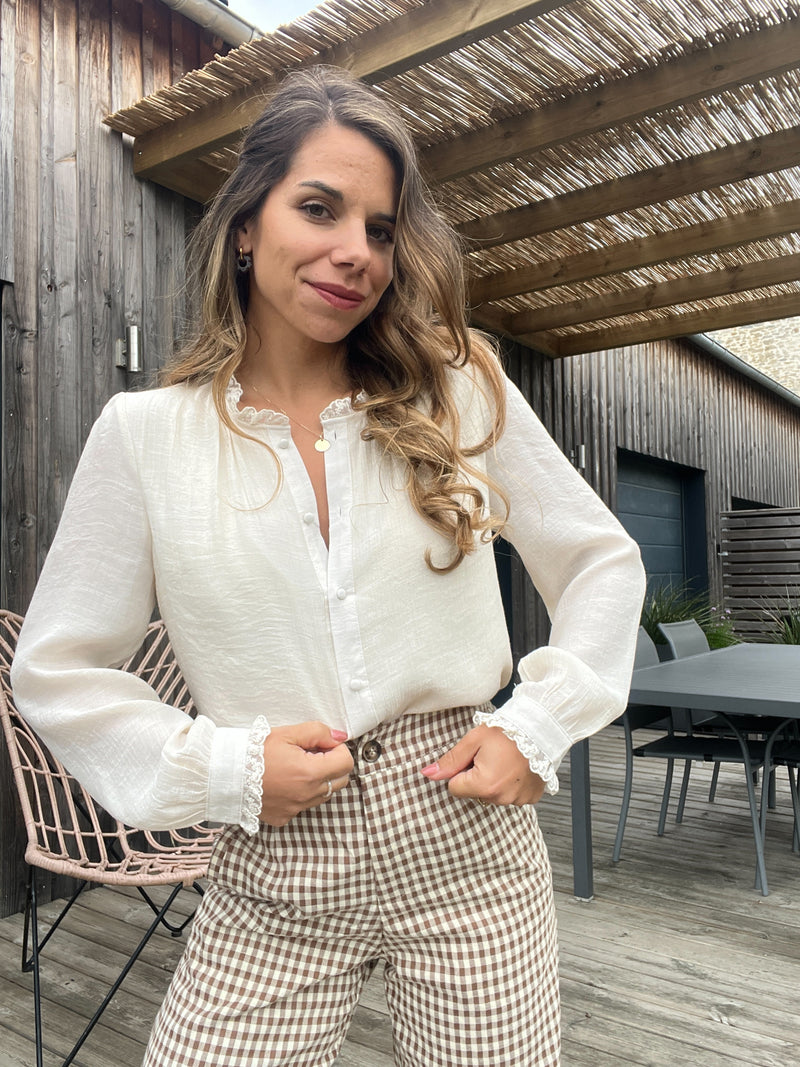 Blouse - Beige Catherine
