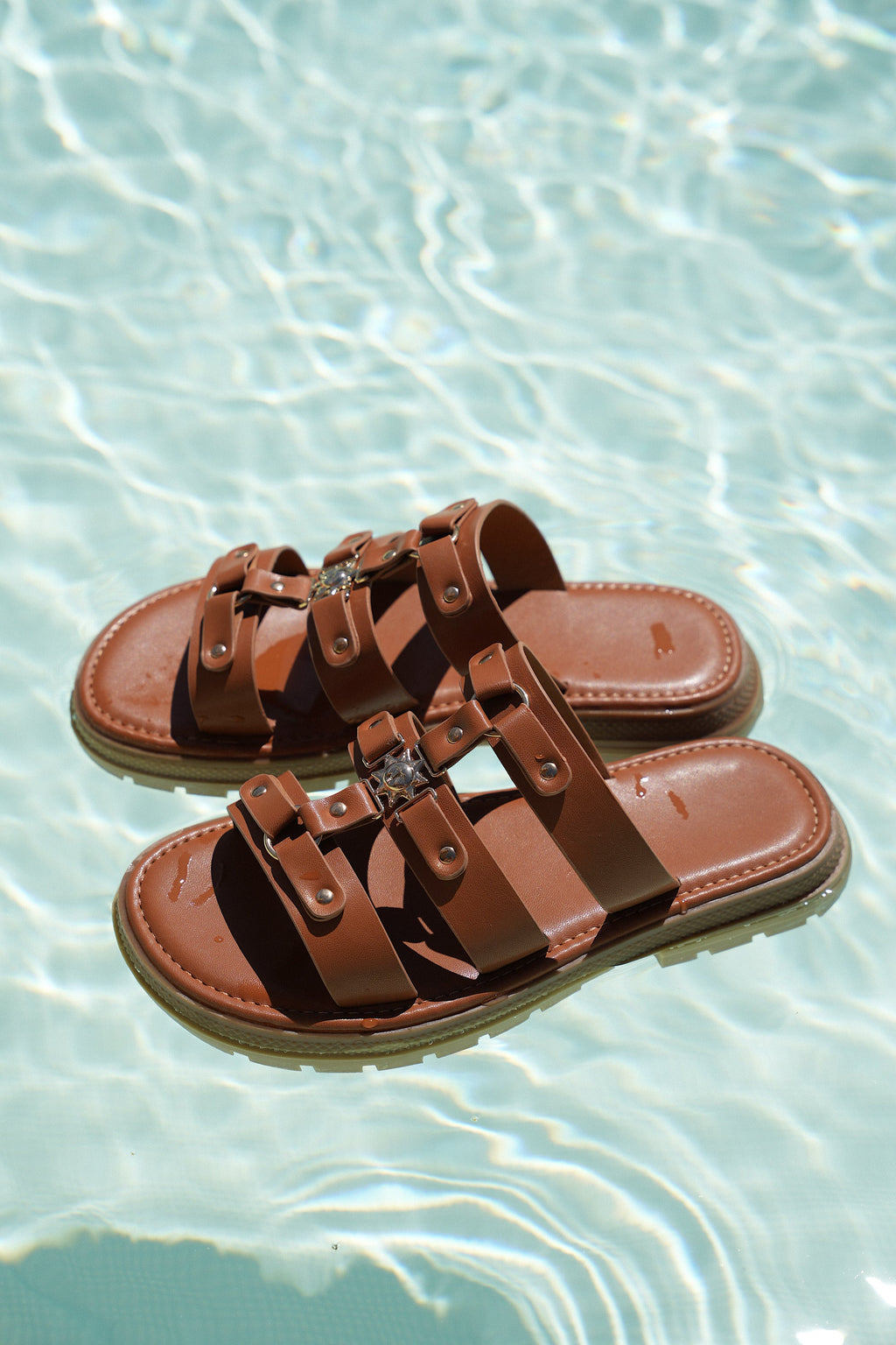 Mules Soleil Livia - Camel
