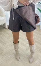 Mavie Skort - Chocolate
