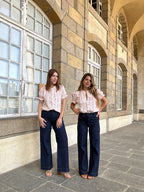 Blouse À Manches Courtes Mila Rose