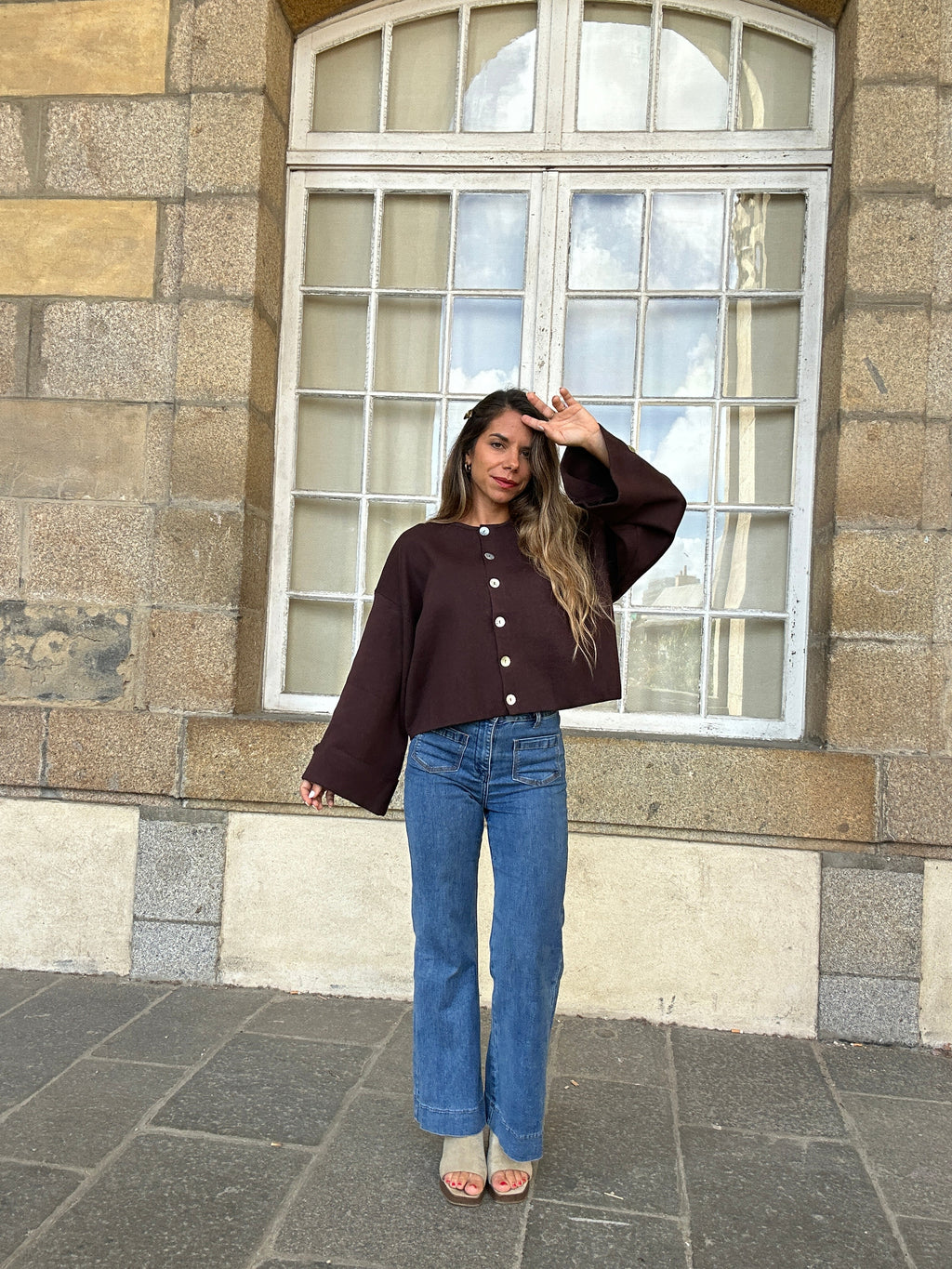 Cardigan Judith chocolat