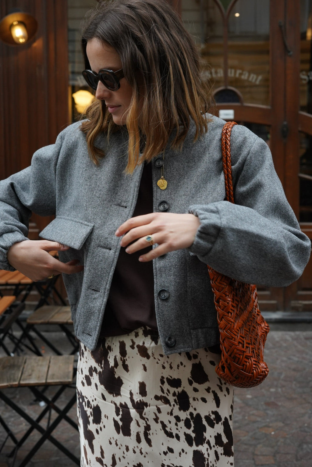 Gray Jean Bombers