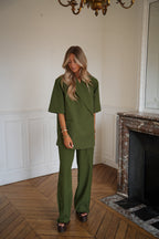 Pantalon Droit Rob - Vert