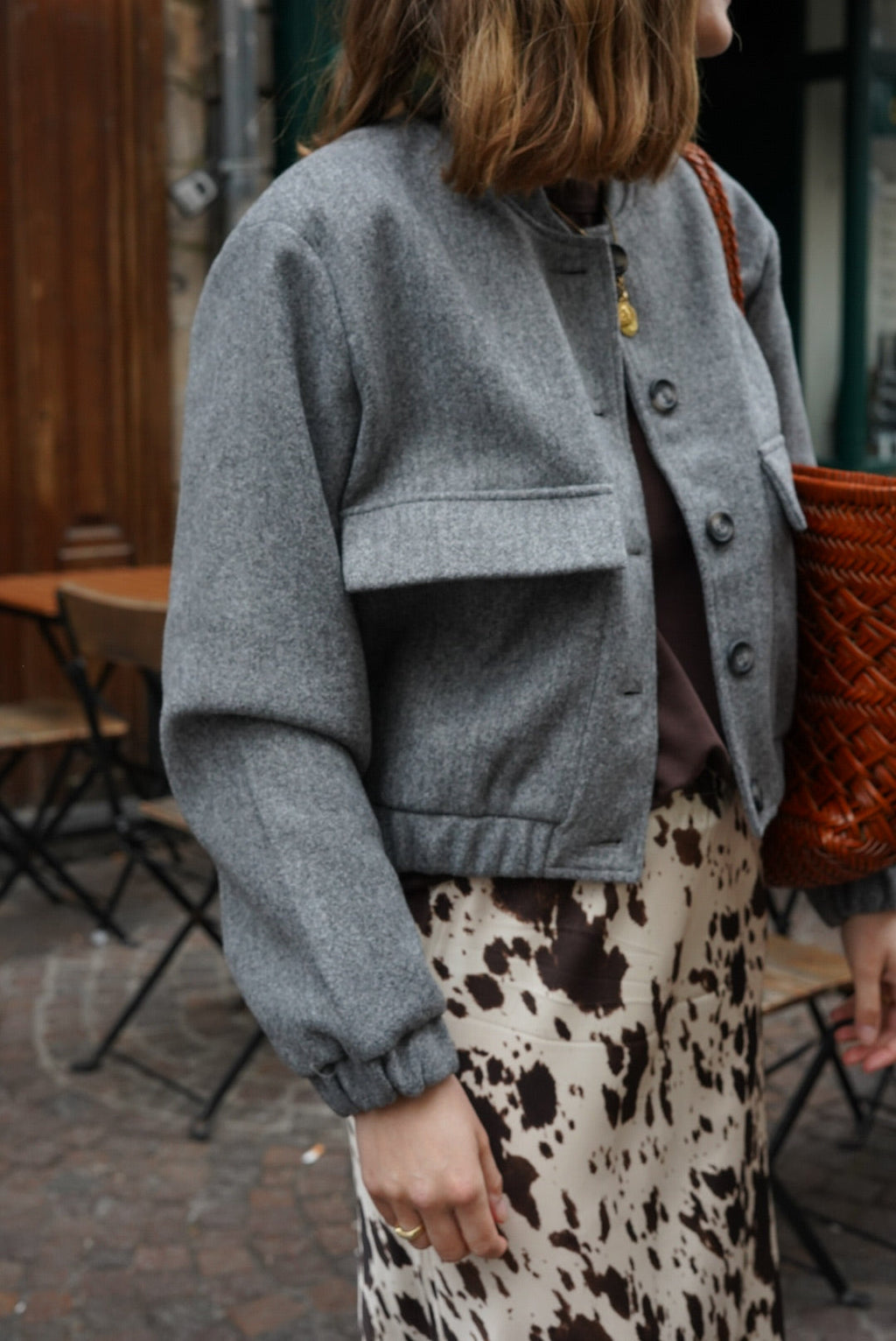 Gray Jean Bombers