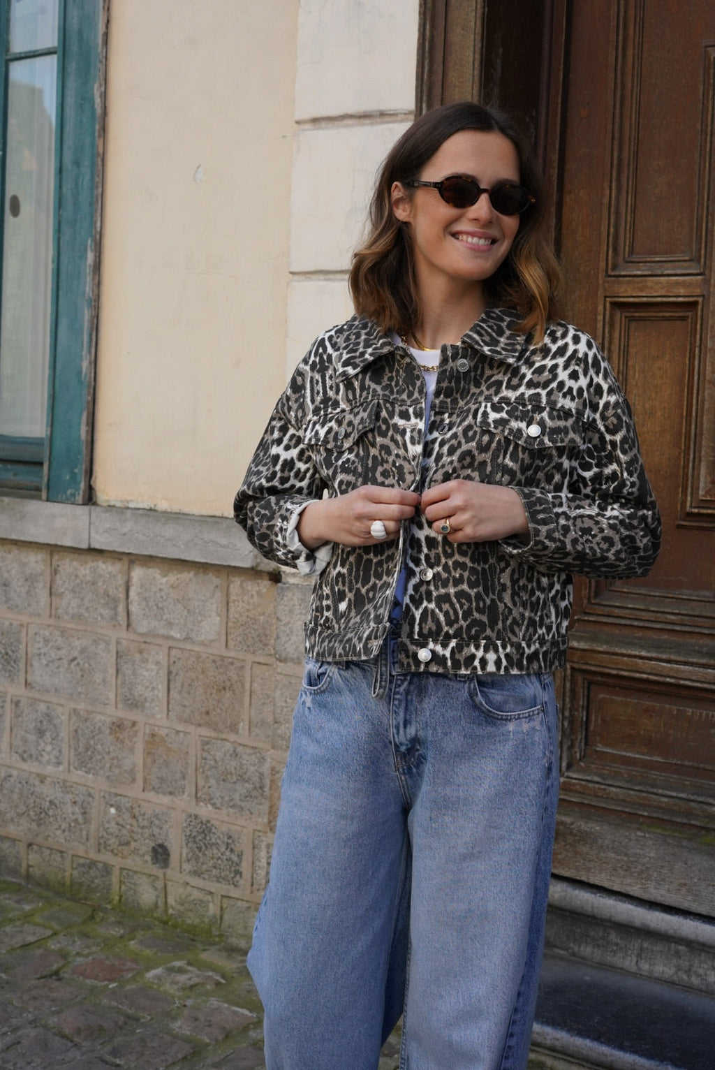 Raphaëlle Leopard Jacket
