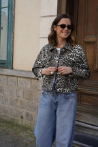 Raphaëlle Leopard Jacket