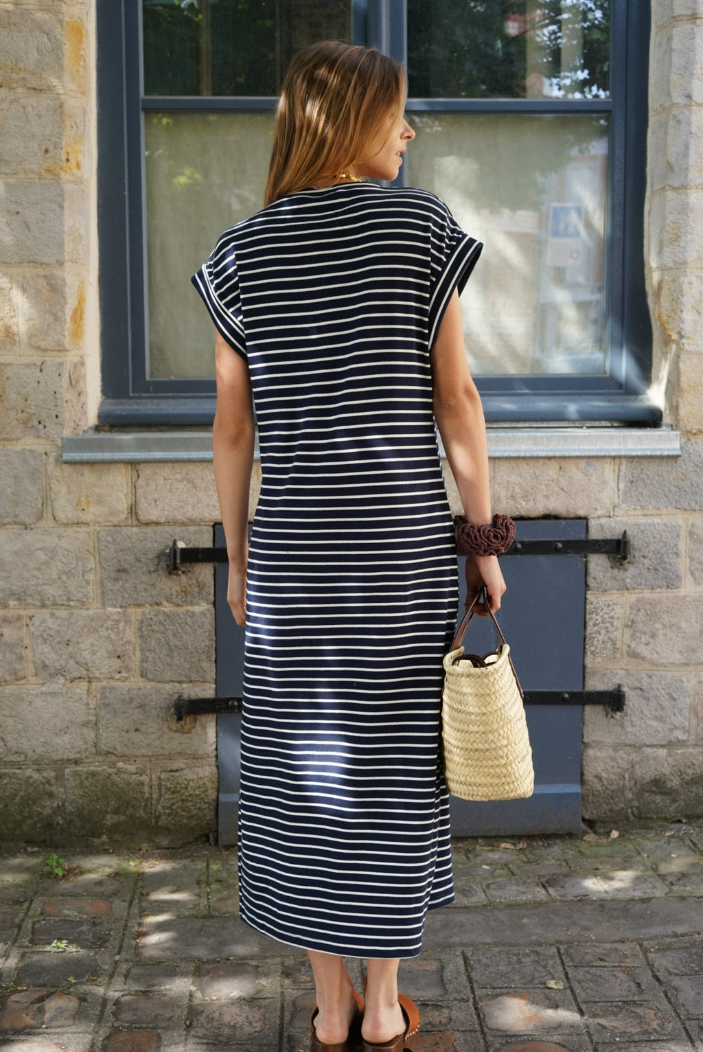 Esmée Striped T-Shirt Dress