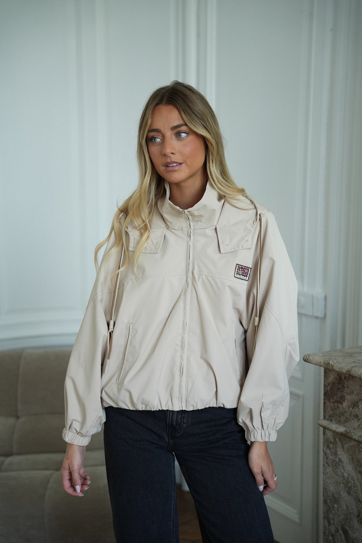Veste Zippée - Matt Beige
