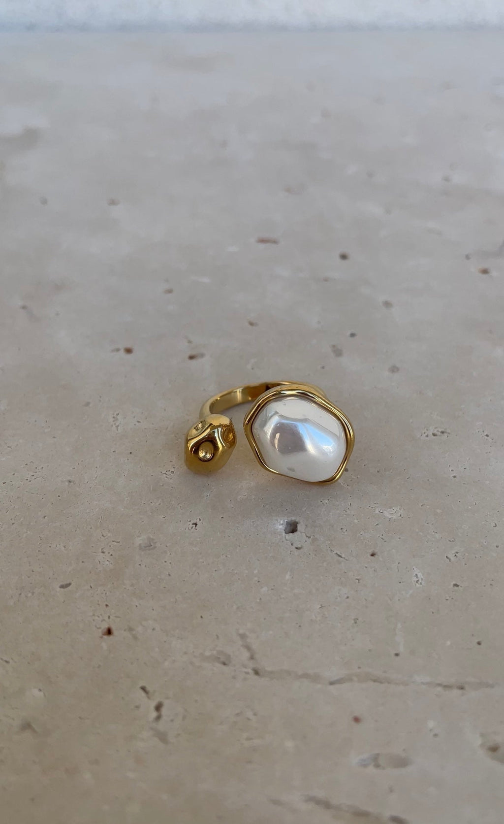 Anello perla d’acqua