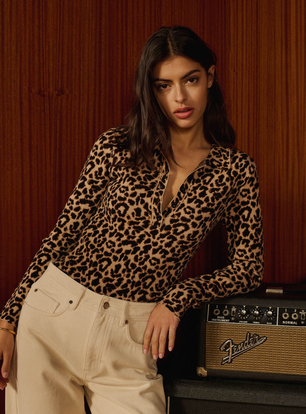 Mahi Sweater - Leopard