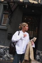 Léna White Blouse