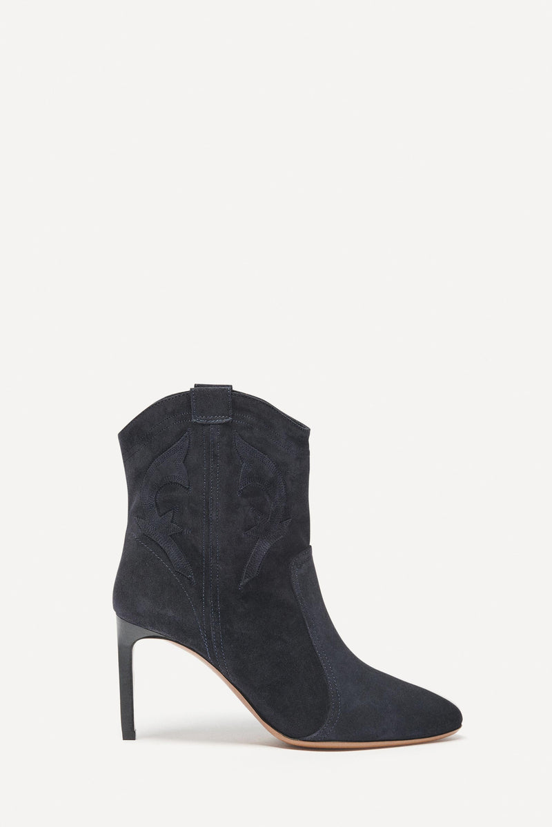 BA&SH - Caitlin ankle boots - Navy