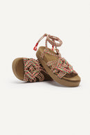 BA&SH - Sandales Ncrecking - Multico - Femme