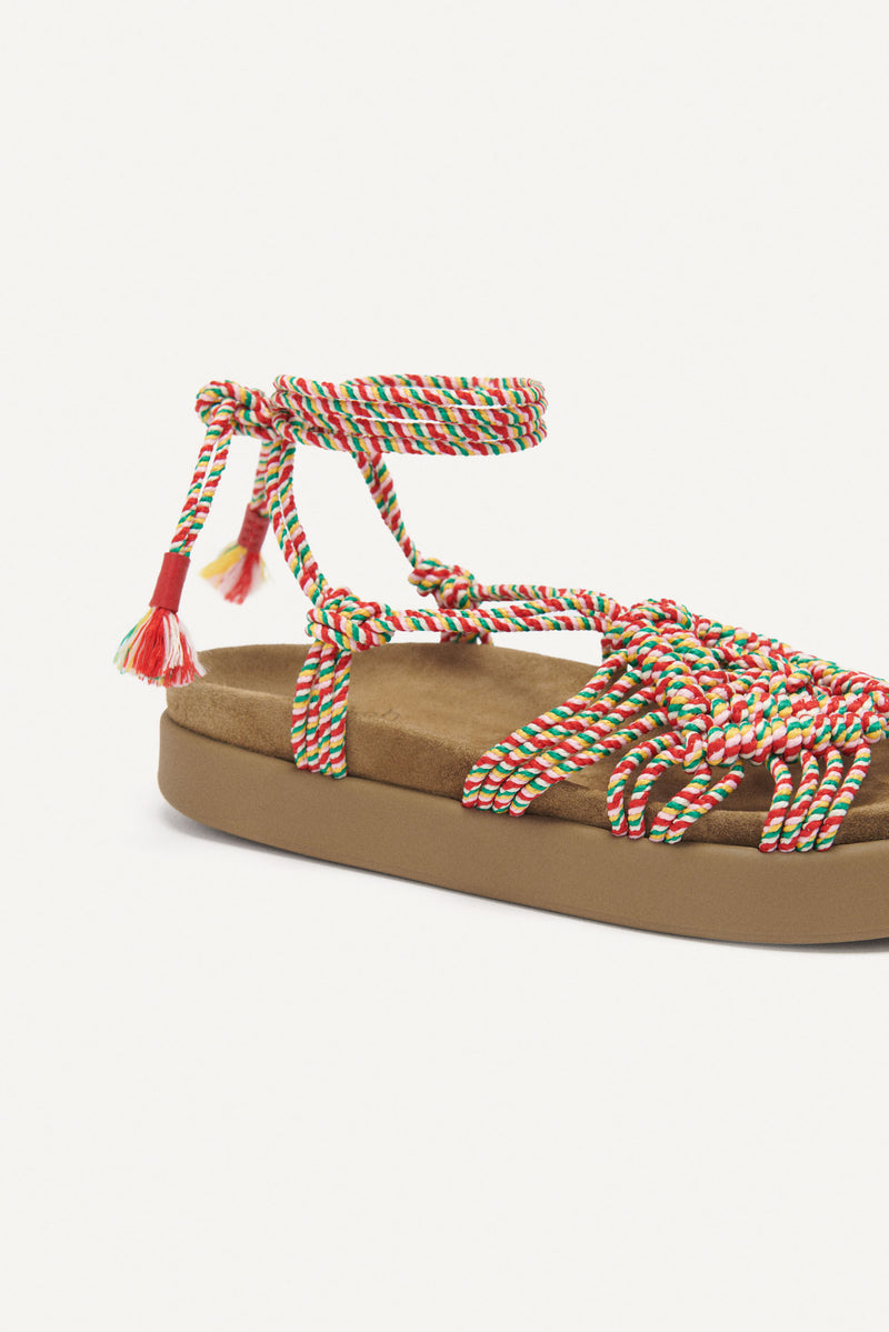 BA&SH - Sandales Ncrecking - Multico - Femme