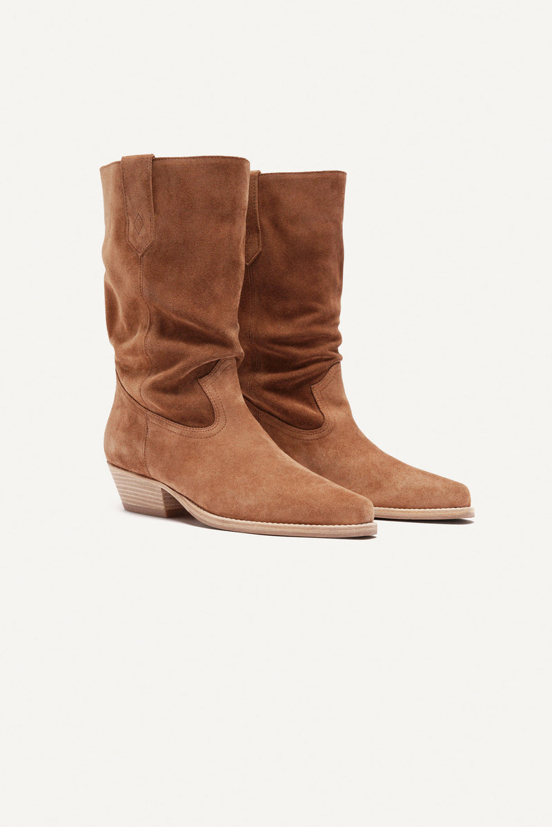 Bottines Scamargue - Nut - Femme