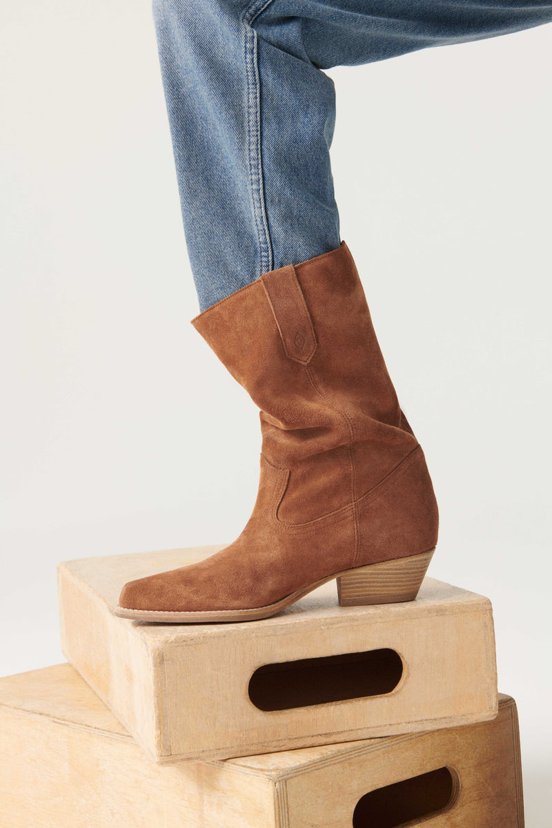 Bottines Scamargue - Nut - Femme