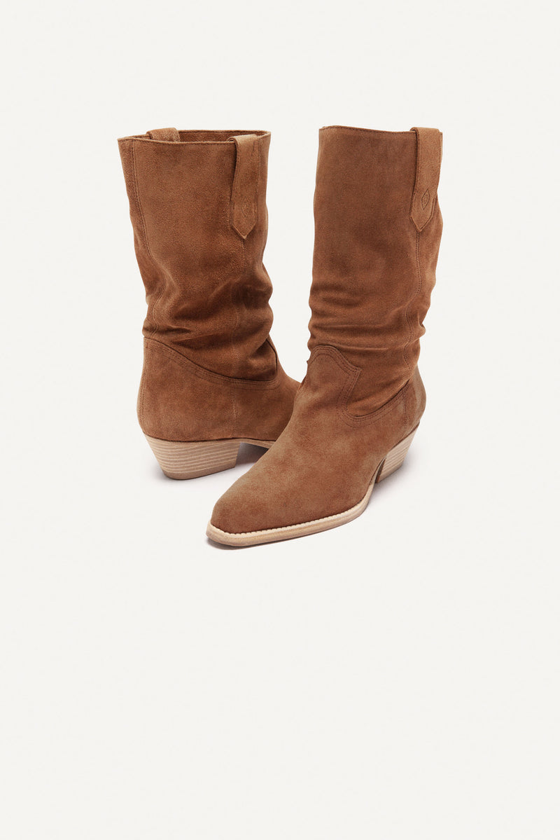 Bottines Scamargue - Nut - Femme