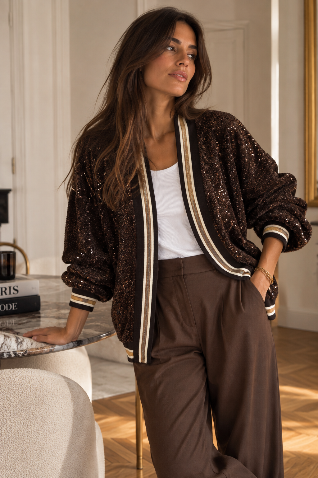 Veste Maryline Choco