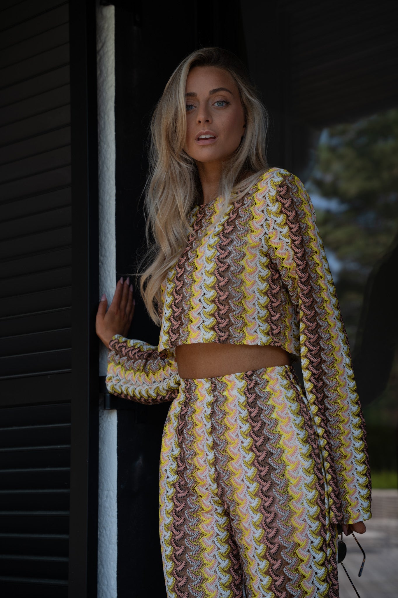 Blouse Brodée Yolande - Jaune