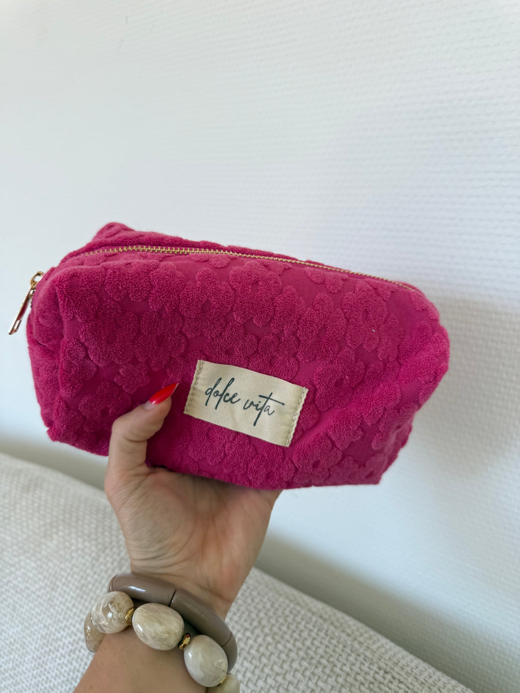 Nina pink pouch