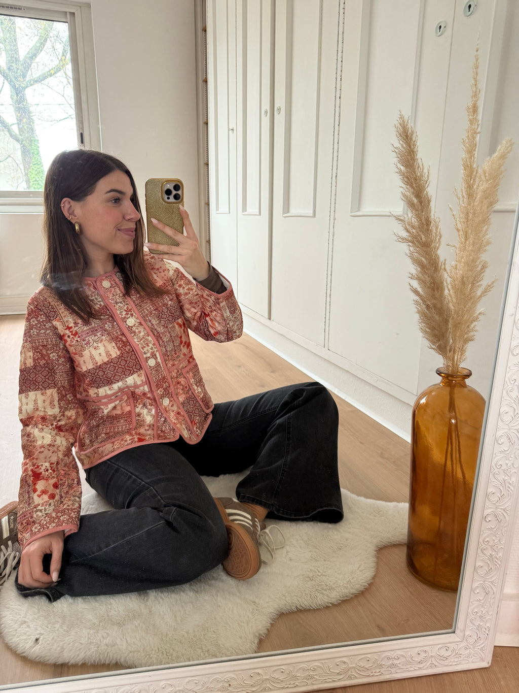 Paula patchwork quilted jacket