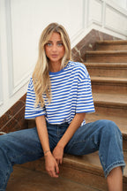T-Shirt alla Marinara Neya - Blu