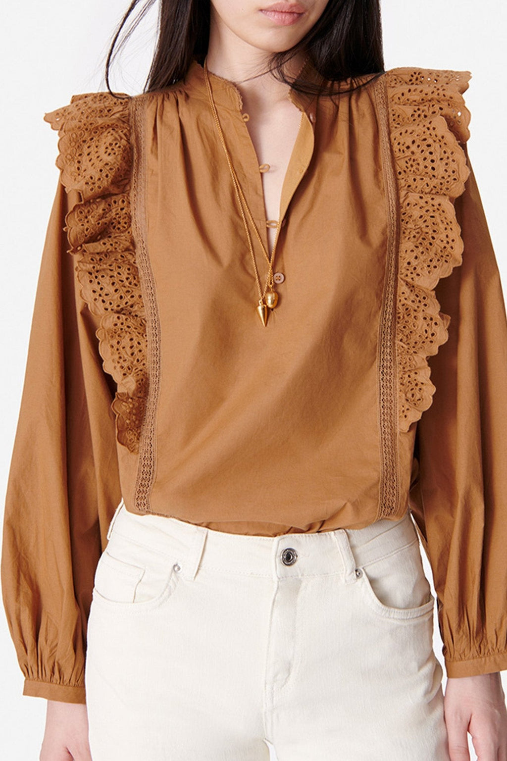 Vasco Blouse - Biscuit