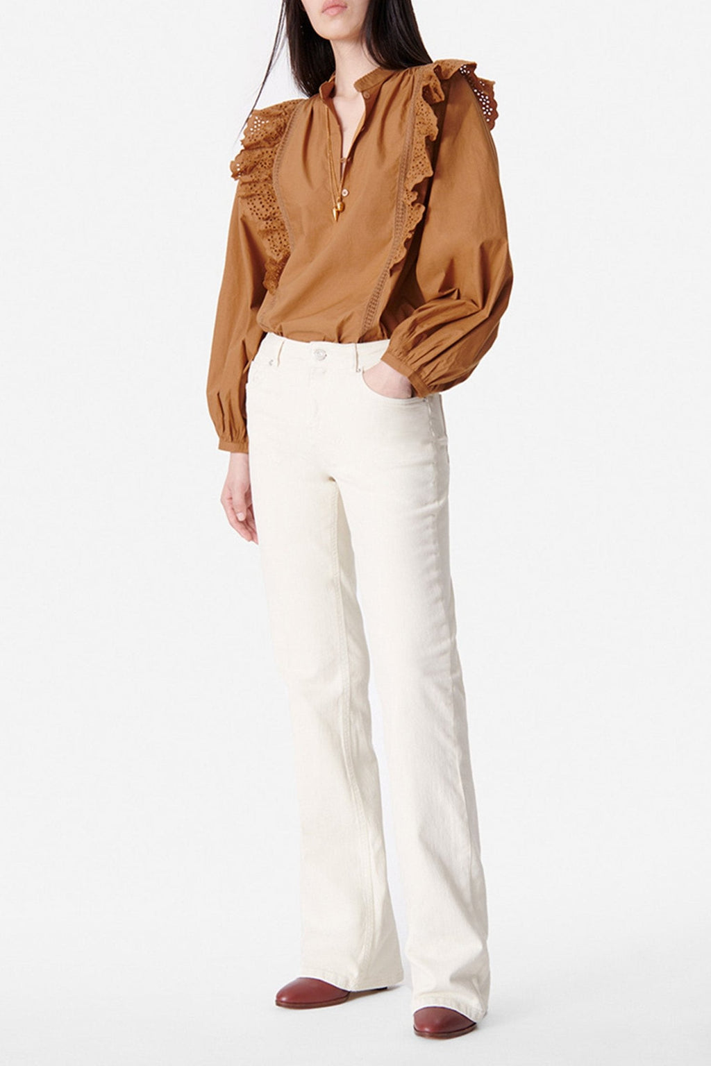 Vasco Blouse - Biscuit