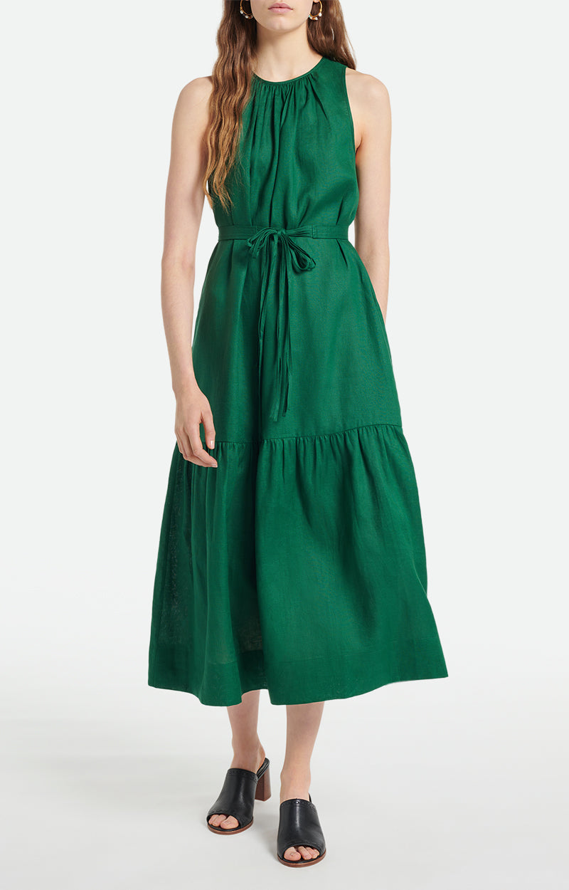 Robe Romea - Vert Fonce