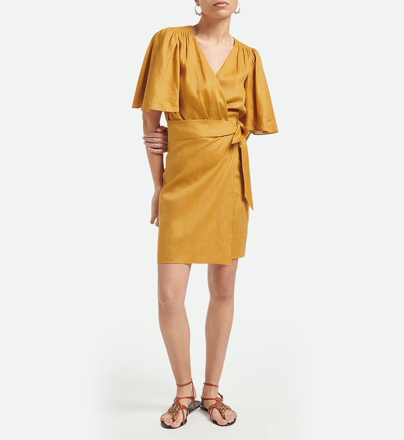 Vanessa Bruno - Robe Tabasco - Safran