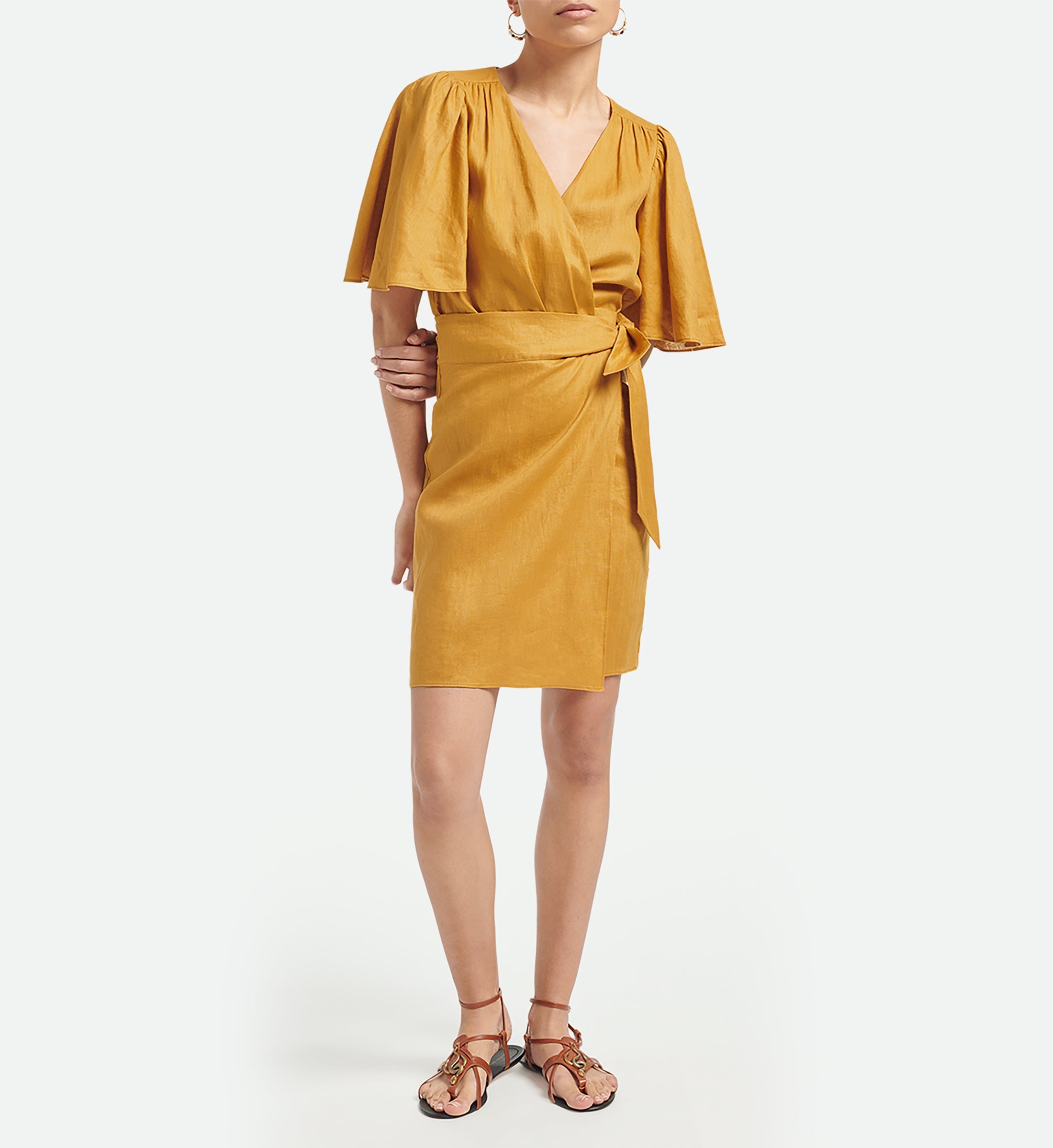 Tabasco Dress - Saffron
