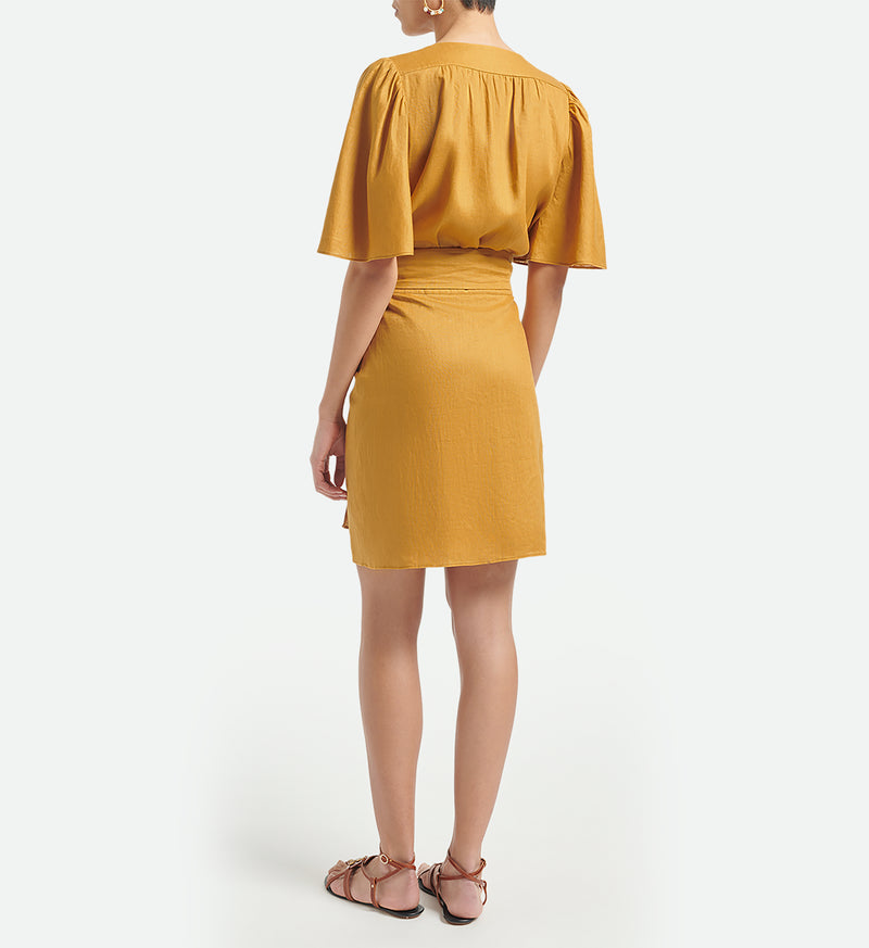 Vanessa Bruno - Robe Tabasco - Safran