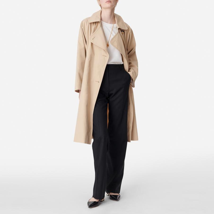 Smith Trench Coat - Tilleul