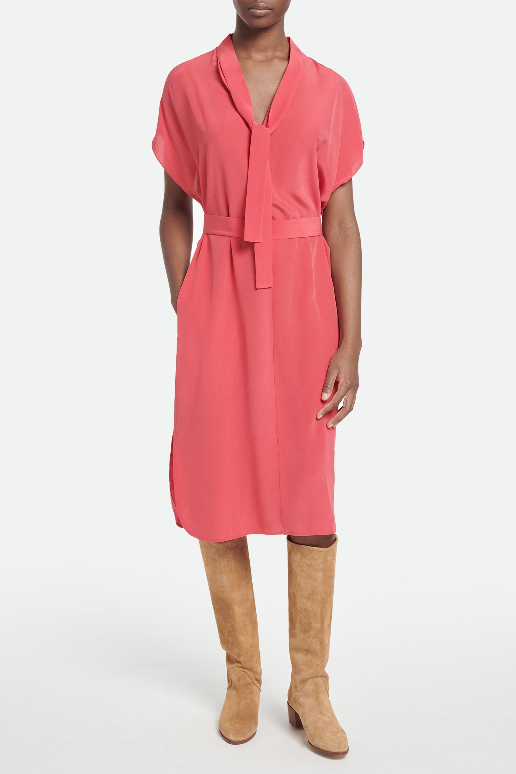 Amarilla Dress - Fuchsia