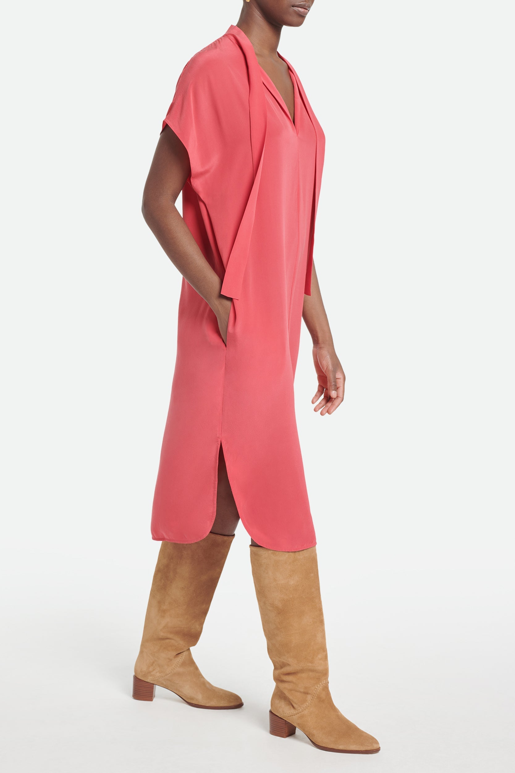 Amarilla Dress - Fuchsia